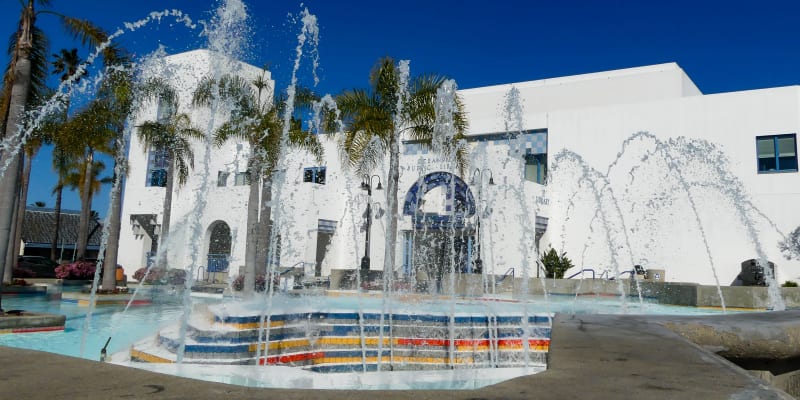 library in Oceanside, California