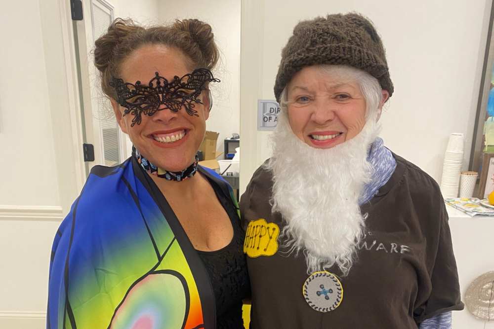 Costume party at Glenncrest at Siegen in Baton Rouge, Louisiana