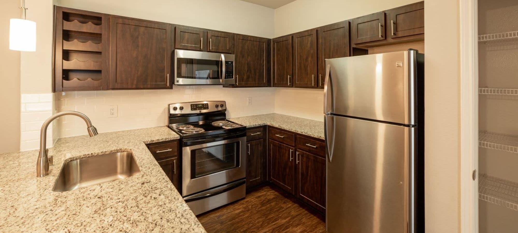 Floor plans at Marquis at Stonebriar in Frisco, Texas