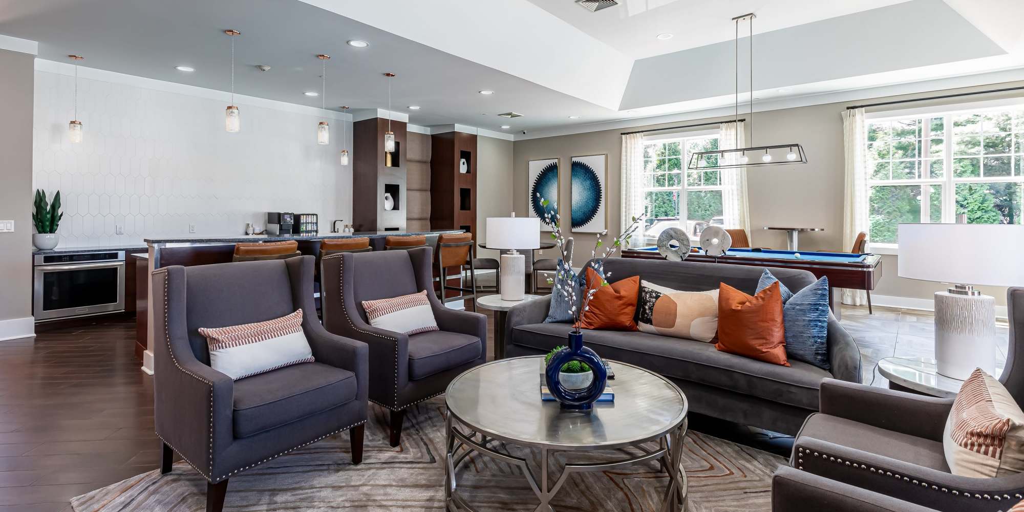 Modern clubhouse at Alterra | Rocky Hill in Rocky Hill, Connecticut