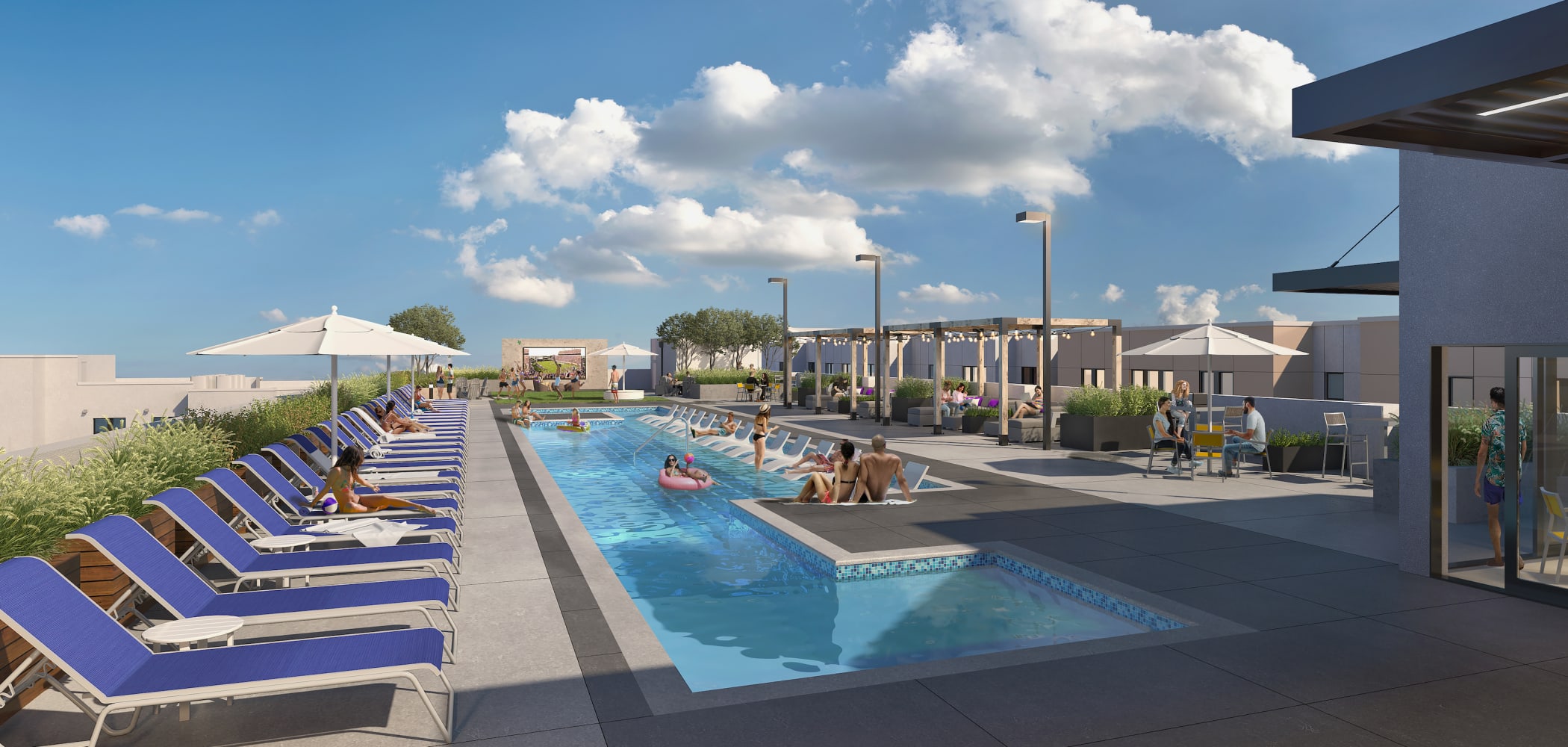 Enjoy Apartments with a Swimming Pool at The Jolly Roger 