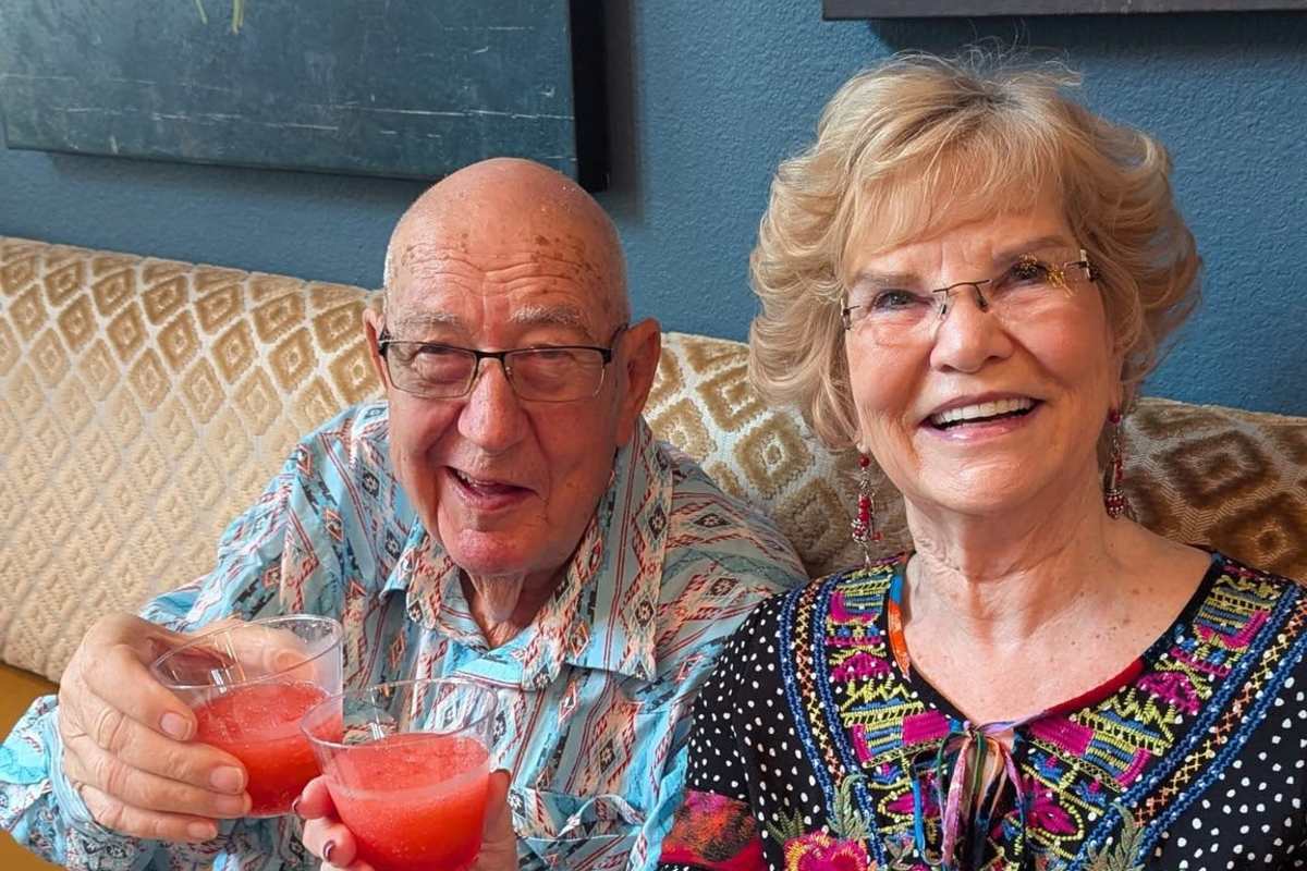 Residents smiling at Watercrest at Shadow Creek Ranch in Pearland, Texas