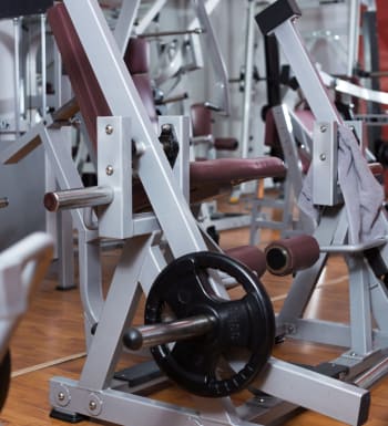 On-site fitness center at Barclay Apartments in Bethesda