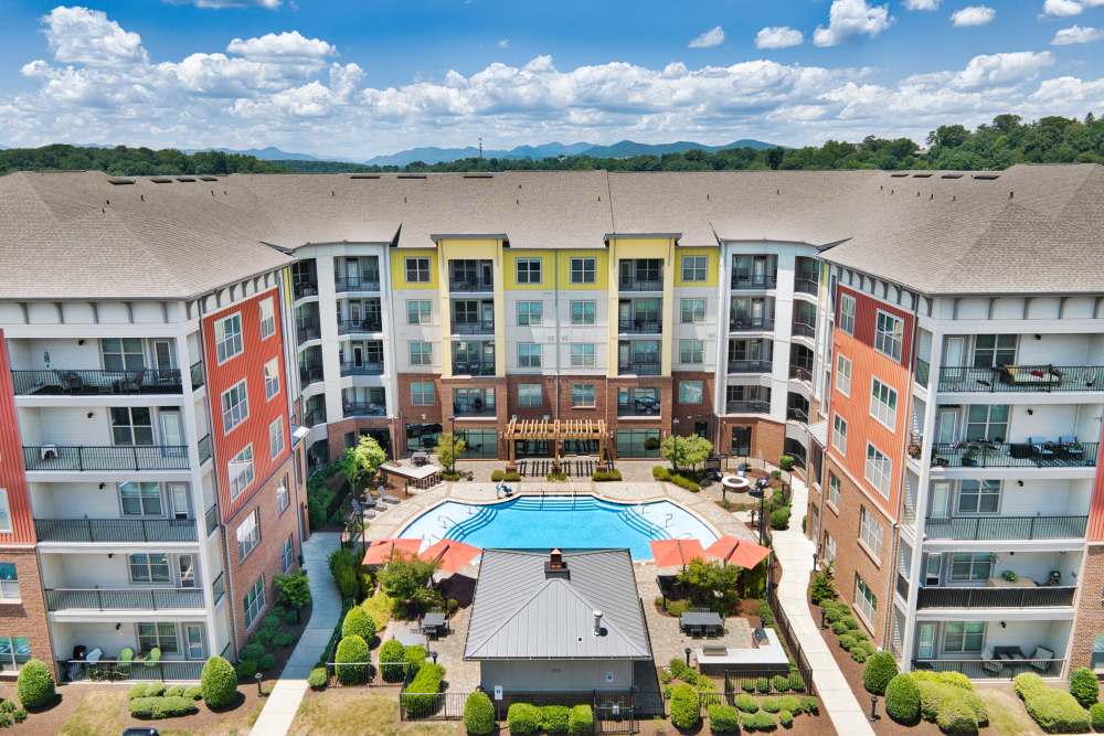 Exterior 16 at The District in Asheville, North Carolina