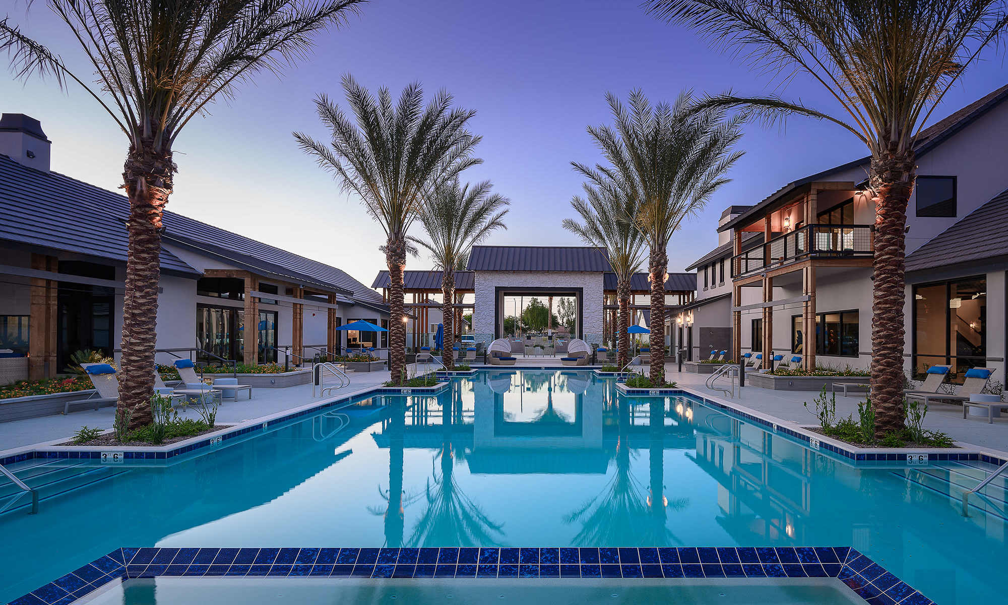Resort-style pool  at Elanto at Prasada in Surprise, Arizona 