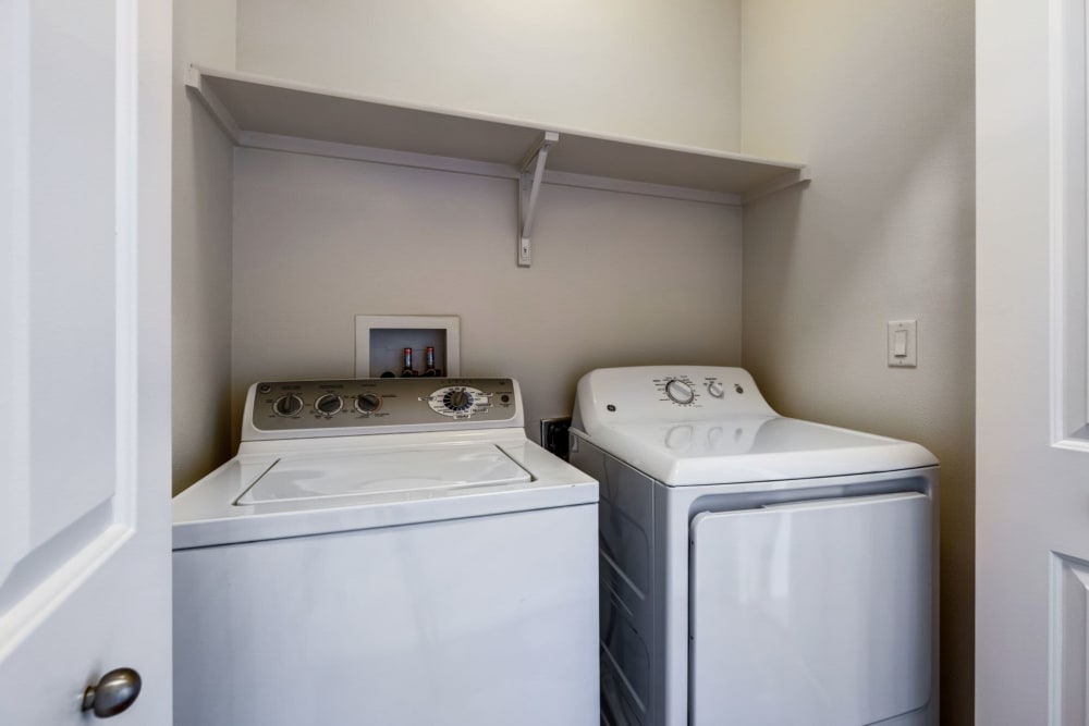 washer and dryer at Town Center in Joint Base Lewis McChord, Washington