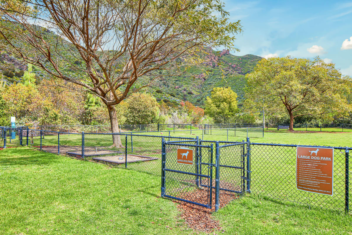 Dog park near The Villas at Anacapa Canyon in Camarillo, California