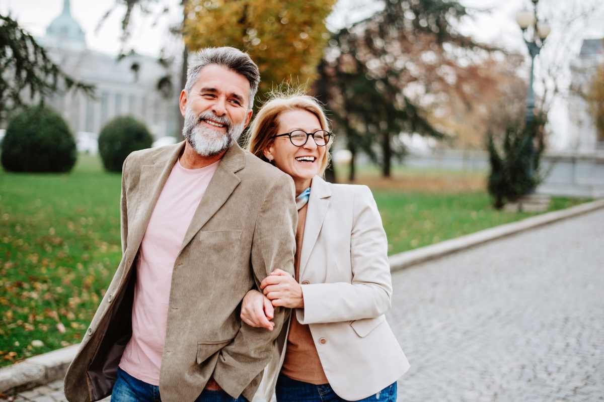  Residents out for a walk near Camden Park in Canton, Mississippi