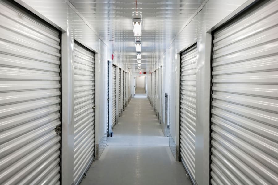 Climate-controlled storage units at 12th Street Storage in Tacoma, Washington