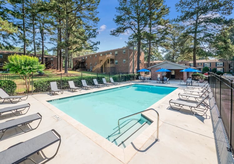 Redmond Chase Apartment Homes offers a playground in Rome, Georgia