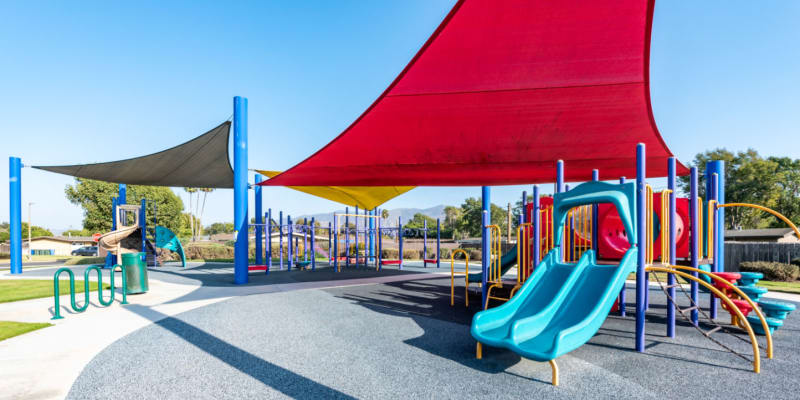 Playground at San Miguel in Point Mugu, California