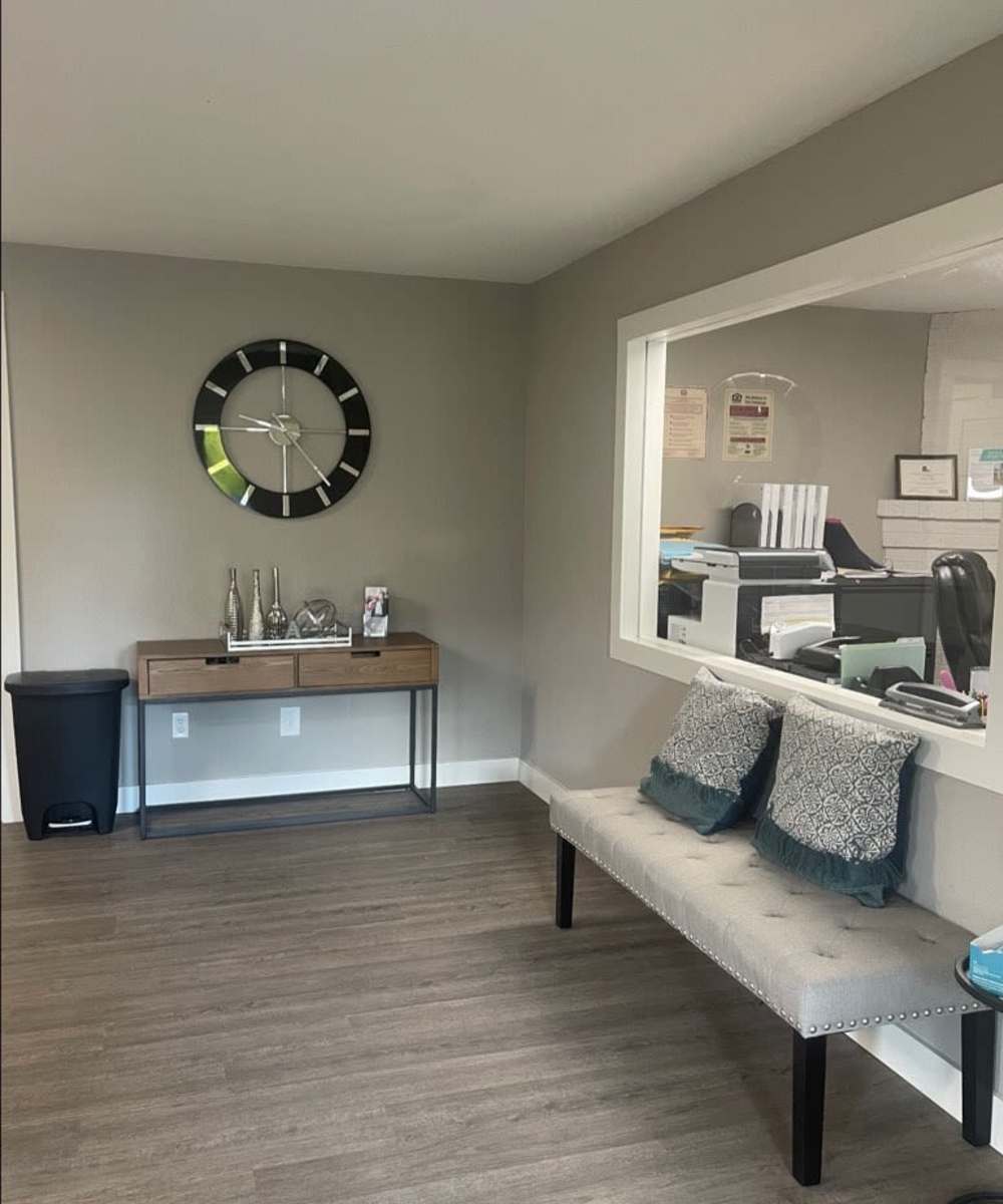 Leasing office at Amber Glen Apartments in Everett, Washington
