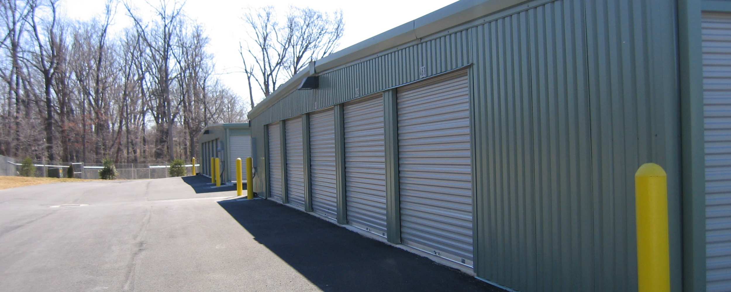 Large exterior units at Charlottesville Self Storage at Crozet in Crozet, Virginia