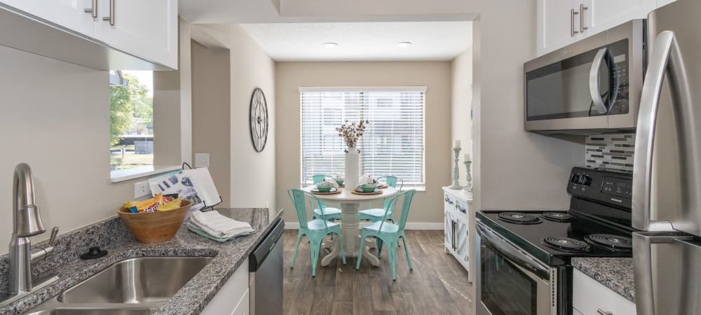 One bedroom virtual tour at Lakeside Crossing at Eagle Creek in Indianapolis, Indiana