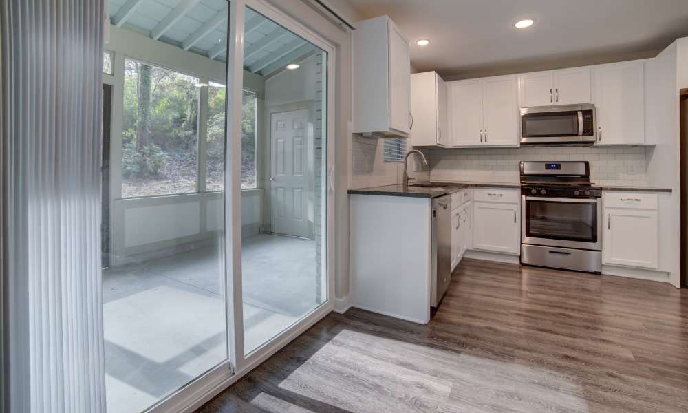 Patio at Avonlea Westside in Atlanta, Georgia