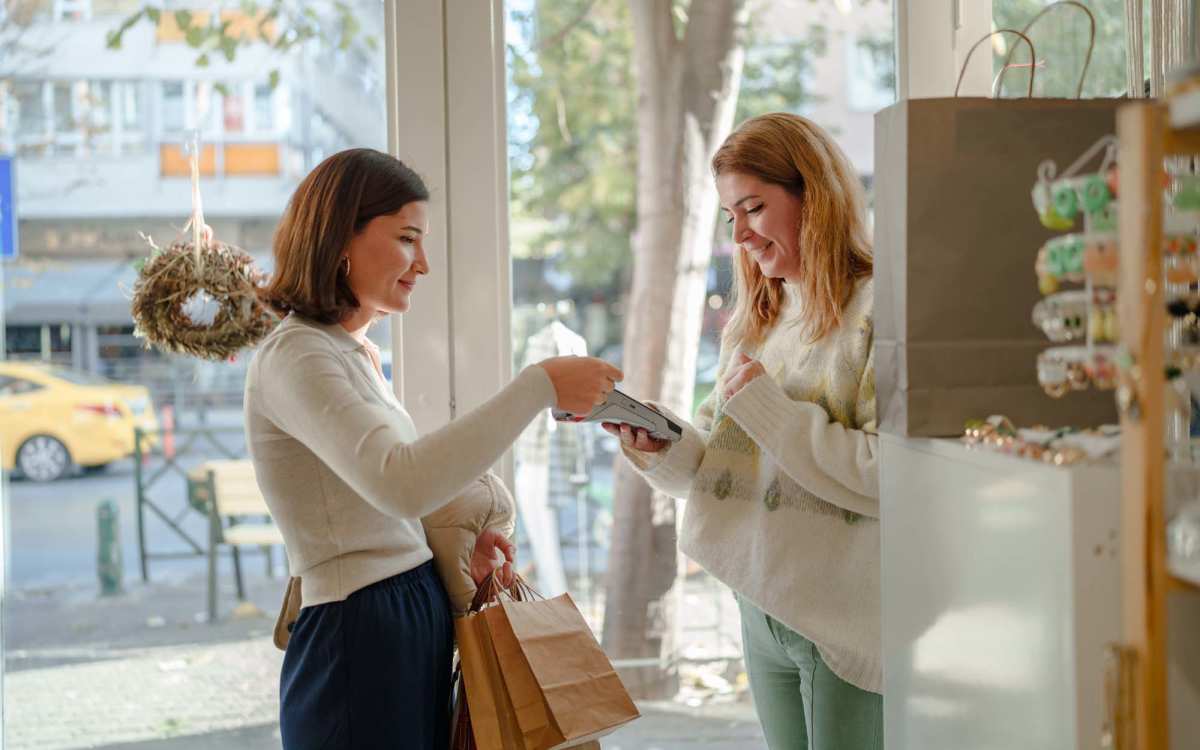 Resident shopping near Ramsey Pines in Fayetteville, North Carolina