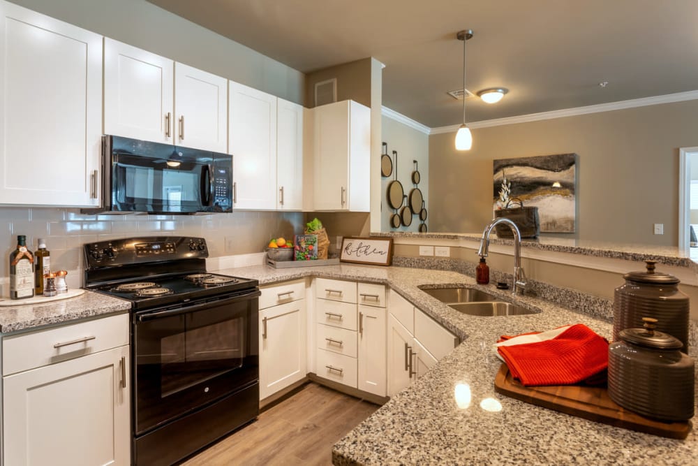 Fully Equipped Kitchen at Lullwater at Blair Stone in Tallahassee, Florida