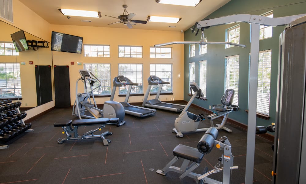 A fitness center at Tuscany Hills in Tulsa, Oklahoma