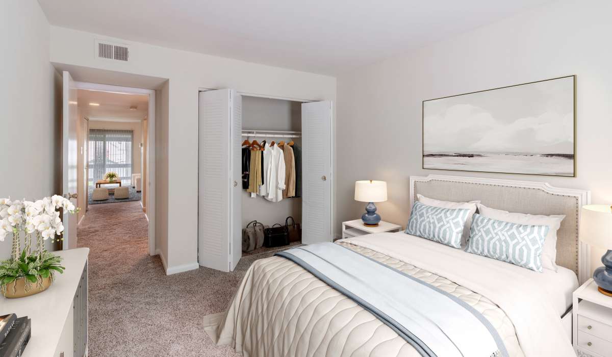 Bedroom at North Slope Apartments in Richmond, Virginia