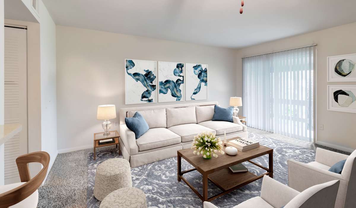 Living Room at North Slope Apartments in Richmond, Virginia