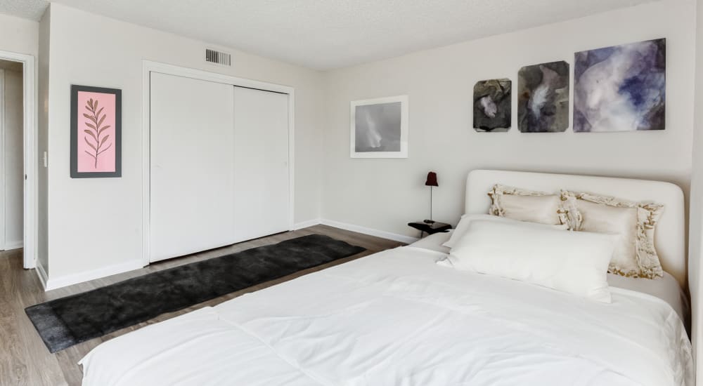 Bedrooms at Garden View Terrace in Nashville, Tennessee
