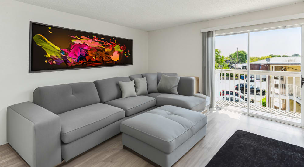 Living room Garden View Terrace in Nashville, Tennessee