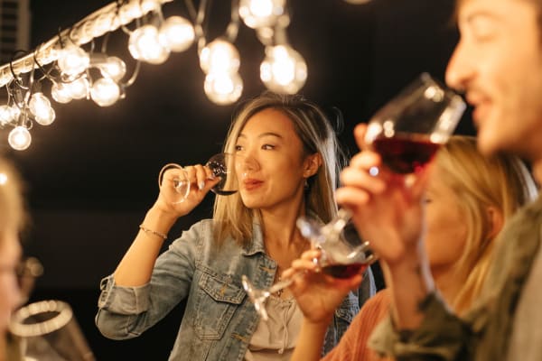 Residents out having drinks at a local night club near Elite North Scottsdale in Scottsdale, Arizona