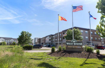 Building exterior of West Towne