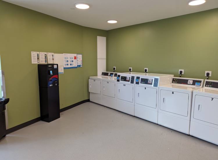 Washer and Dryer at Island Parkside in Lawrence, Massachusetts