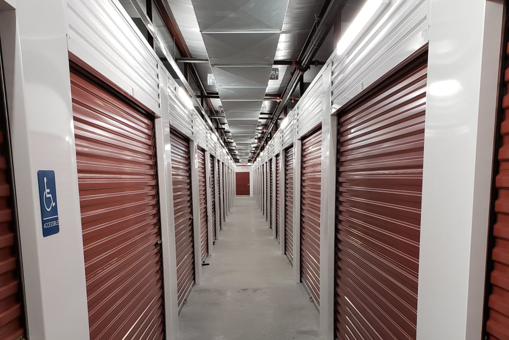 Indoor storage at Storage Authority