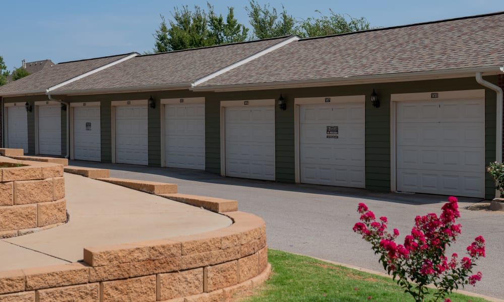Garages at Cross Timber in Oklahoma City, Oklahoma