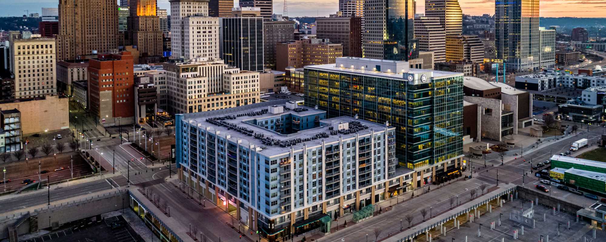 Apartments at Radius at The Banks in Cincinnati,Ohio 