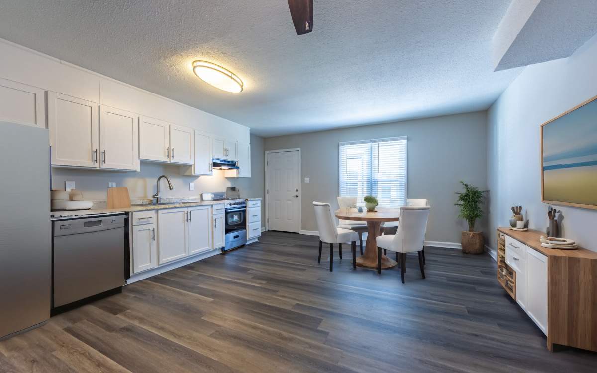 Spacious kitchen at Ramsey Pines in Fayetteville, North Carolina