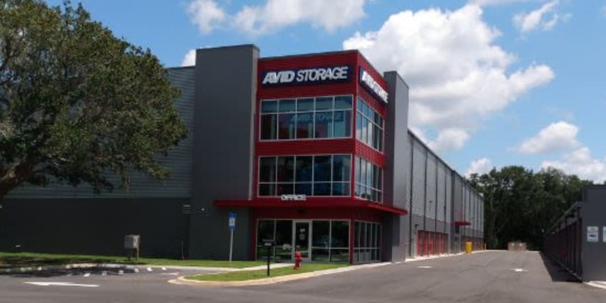 Exterior view of Avid Storage in Pace, Florida