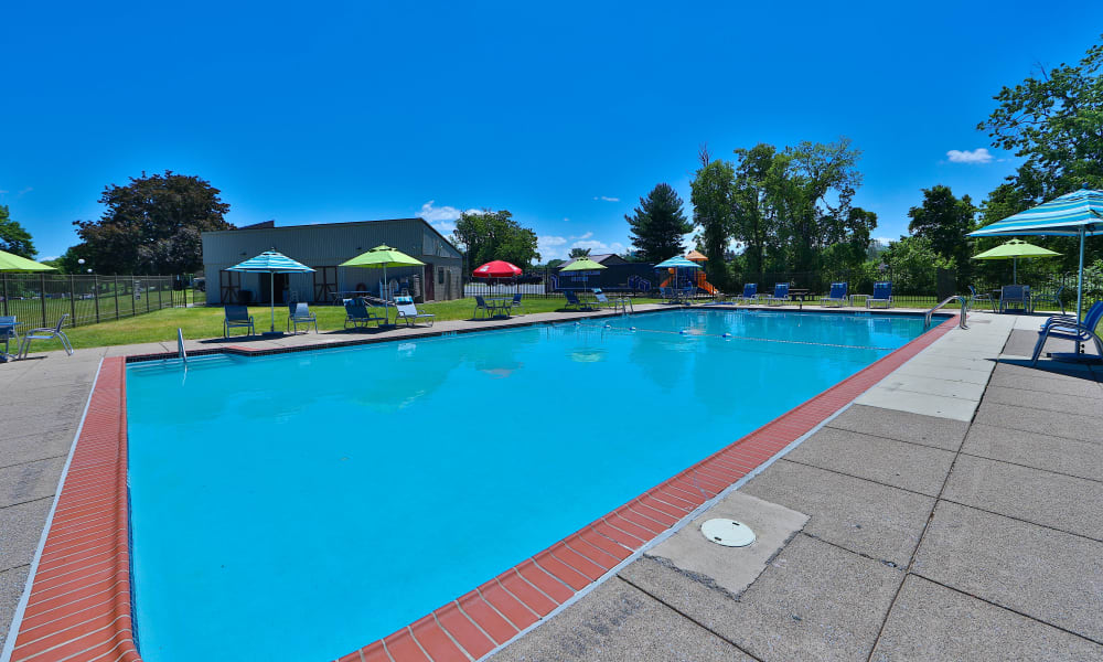 Lakewood Hills Apartments & Townhomes offers a swimming pool in Harrisburg, PA