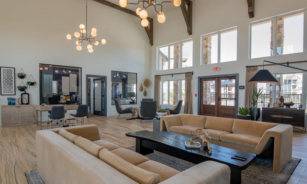 Lobby at 24Hundred Apartments in Oklahoma City, OK