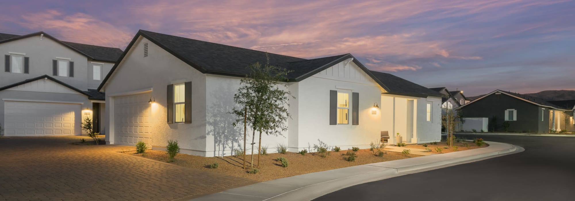 Home exterior at Cyrene at South Mountain in Phoenix, Arizona