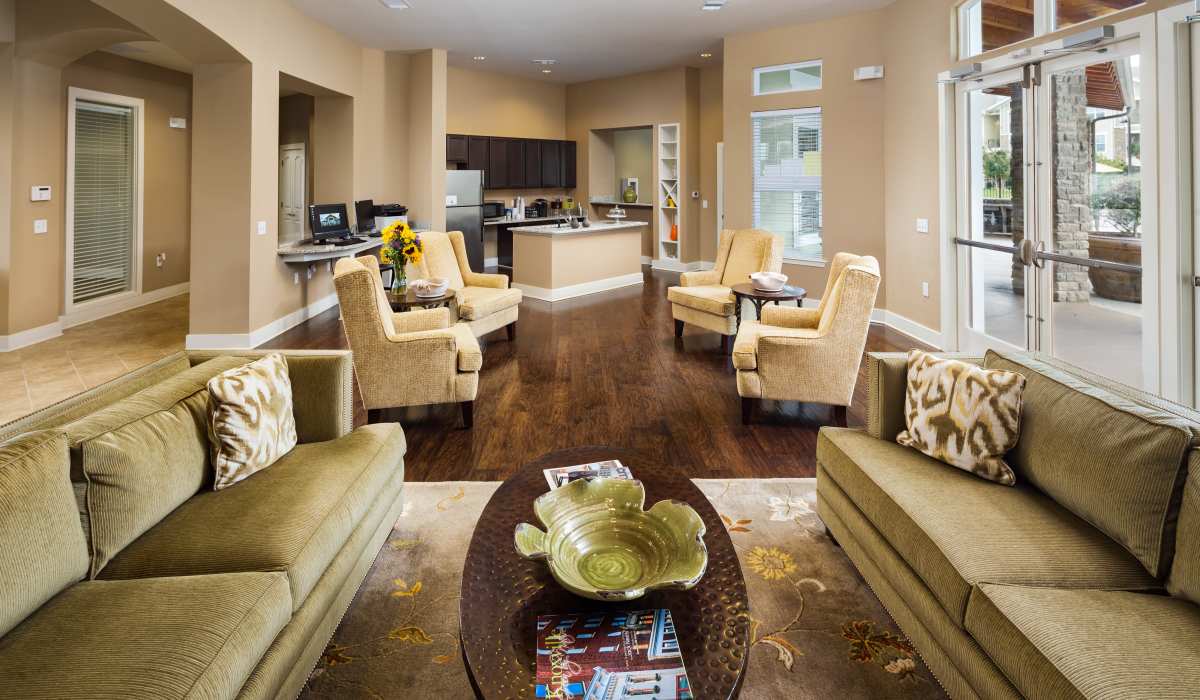 Lots of community gathering spaces at The Preserve at Hardin Valley in Knoxville, Tennessee