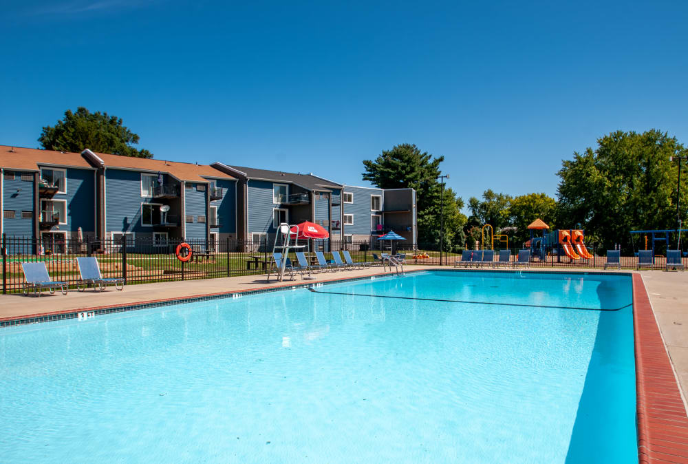 Swimming Pool at Sherwood Crossing Apartments & Townhomes in Philadelphia, Pennsylvania