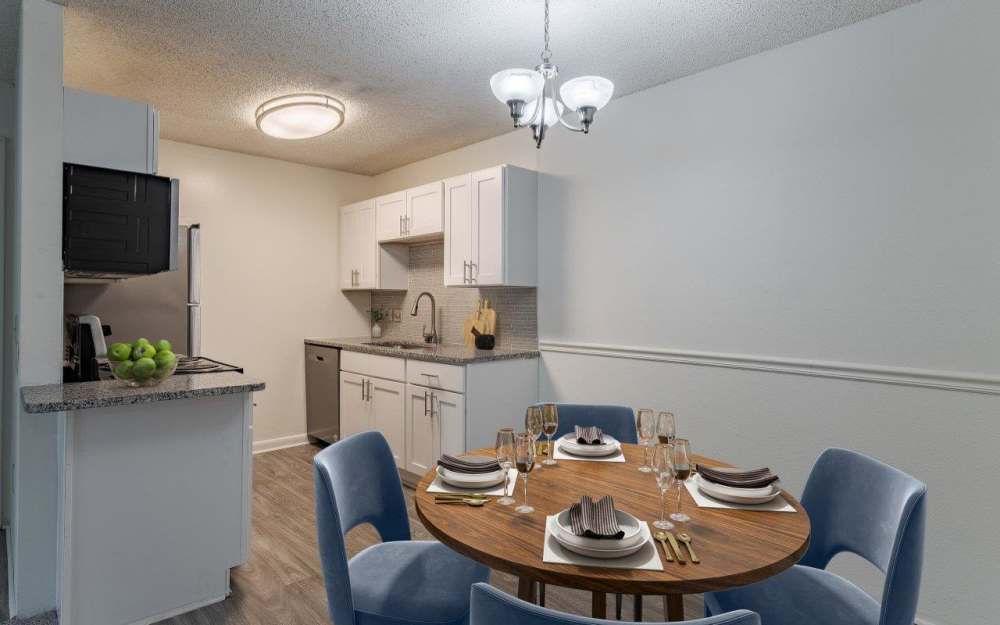 Model KitchenMorganton Place Apartment Homes in Fayetteville, North Carolina