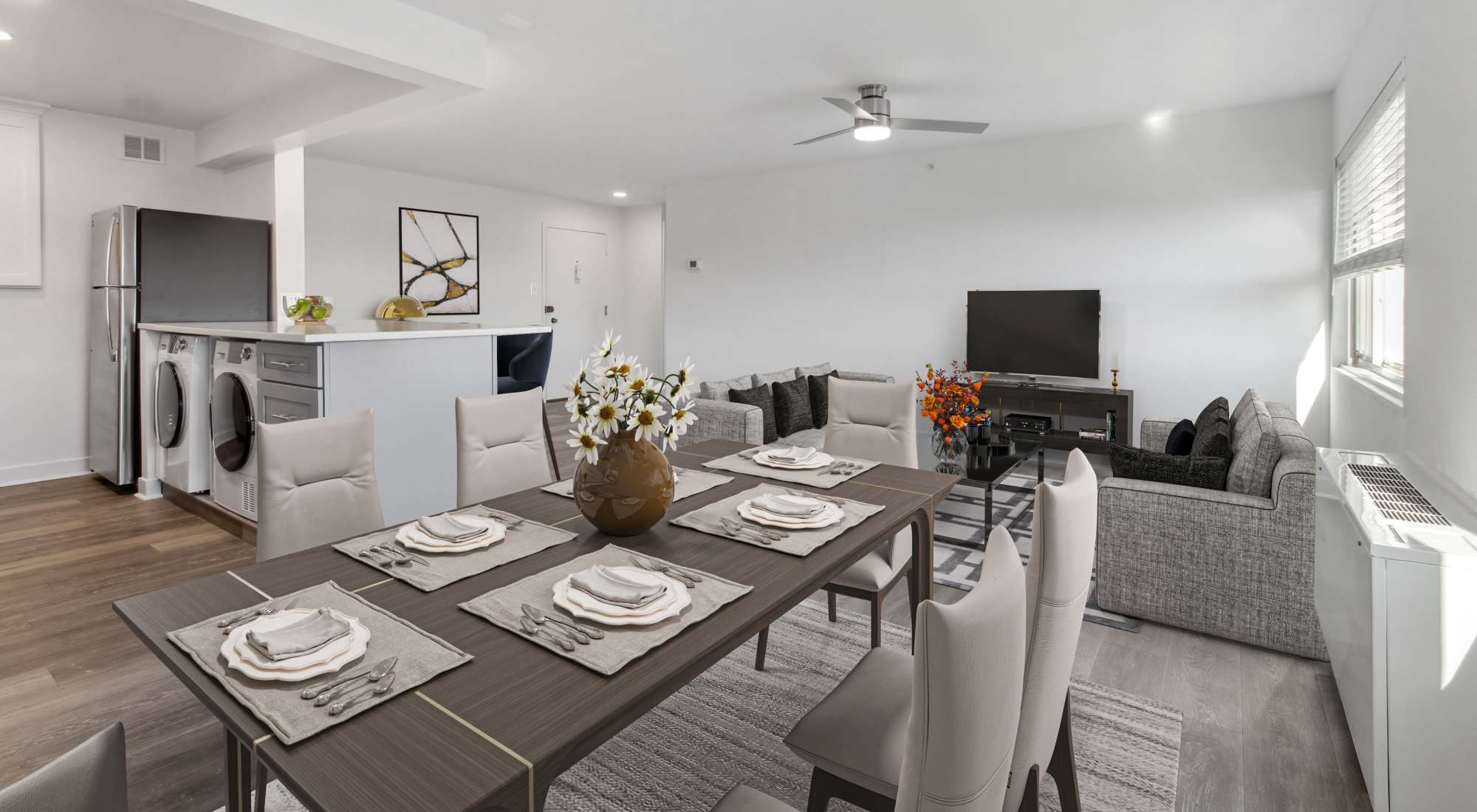 Floor plans at Ruxton Tower in Towson, Maryland