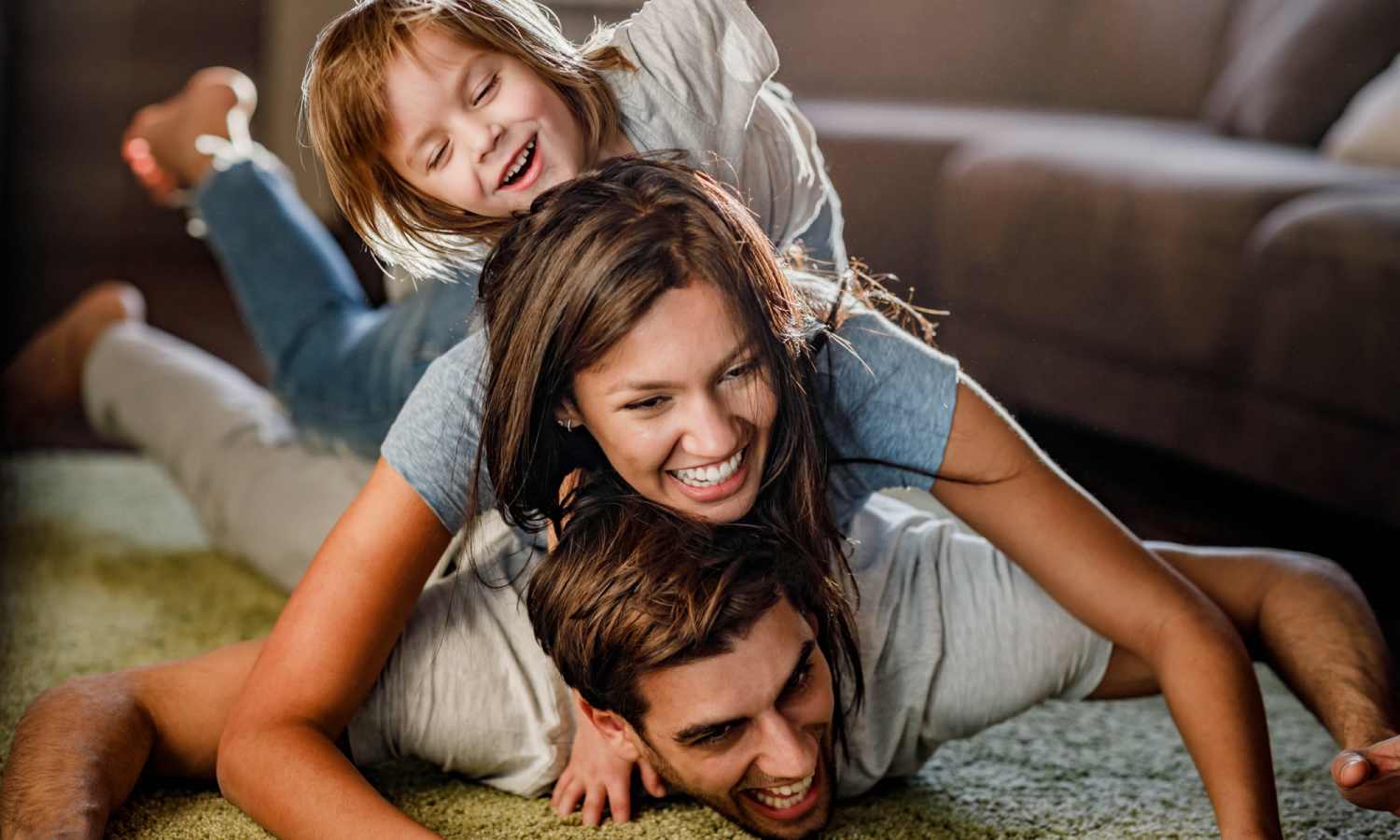 Resident family at The Rise at Regency in Henrico, Virginia