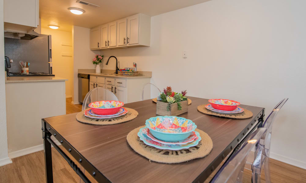 Dining room at Apple Creek Apartments in Stillwater, Oklahoma