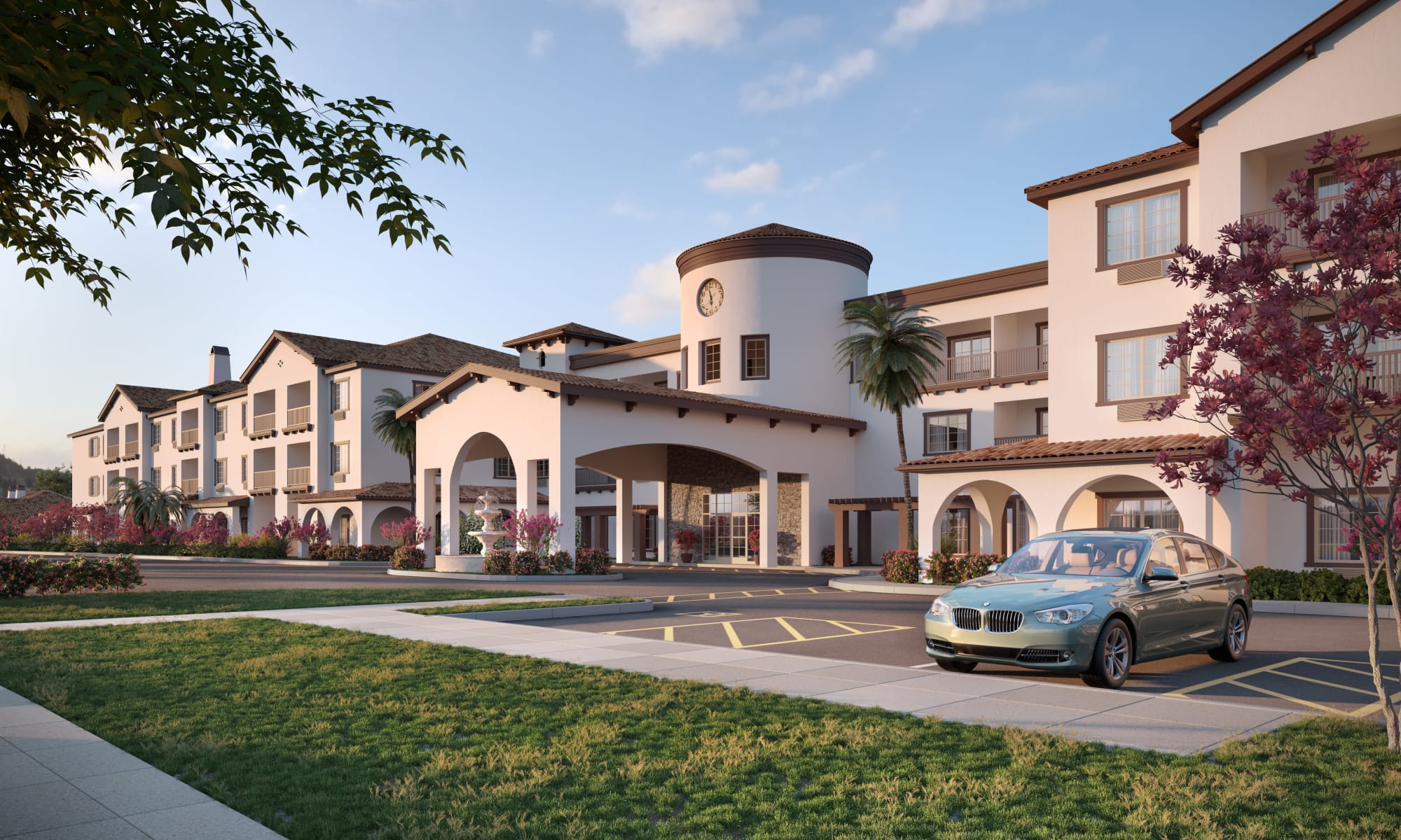 The Gardens at Laguna Springs exterior in Elk Grove, California