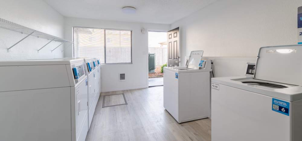 Resident Laundry Facility at Cascade Ridge in Tacoma, Washington