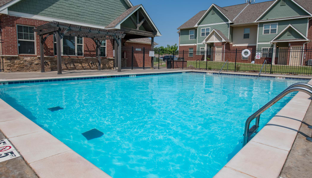 The pool at Cross Timber in Oklahoma City, Oklahoma