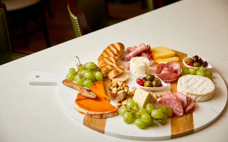 charcuterie board at Amira Choice Sarasota in Sarasota, Florida