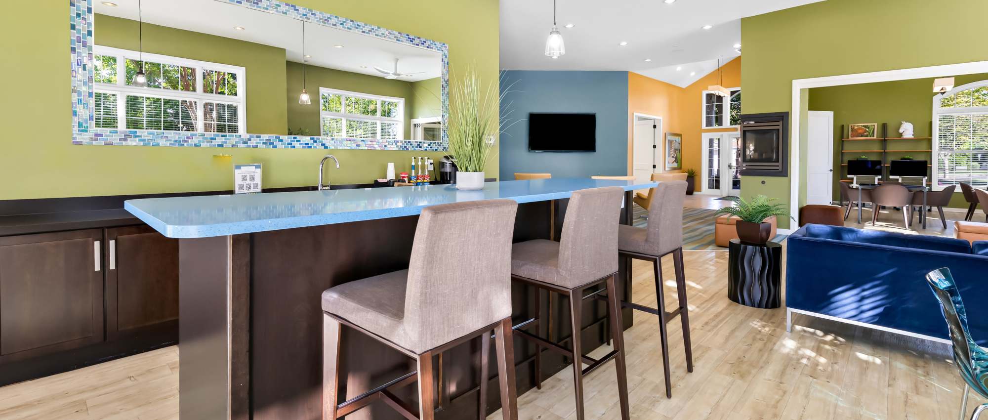 Community Kitchen and Dining Area at Arbor Brook in Murfreesboro, Tennessee