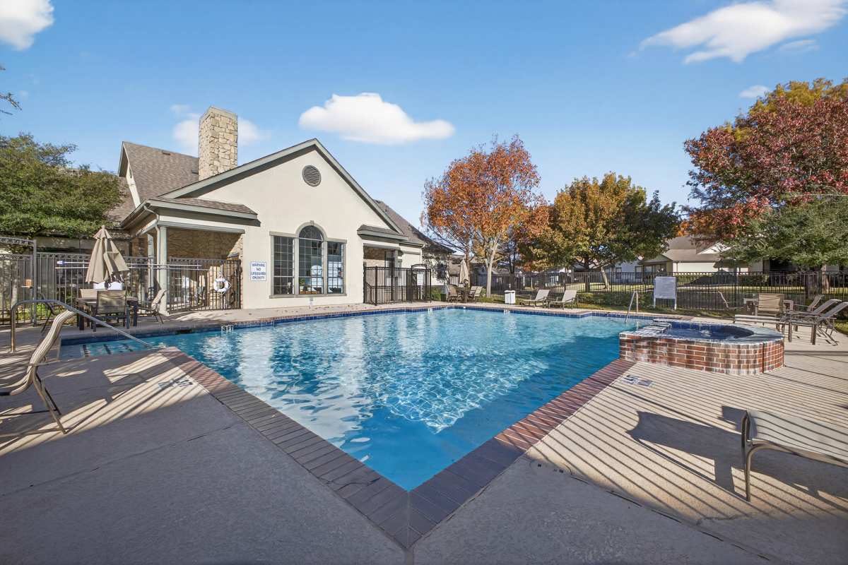 Pool at Rosemont of Hillsboro in Hillsboro, Texas