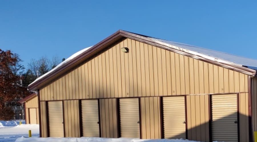 External storage units at KO Storage of Nisswa in Nisswa, Minnesota